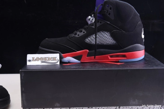 1st Kicks Jordan Top Air 5 CZ1786-001 3 0704